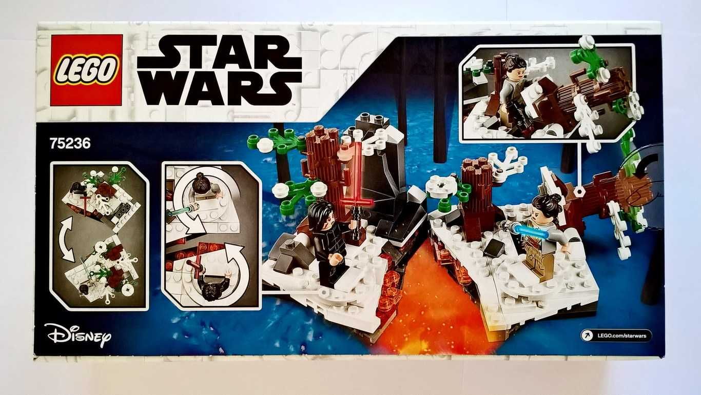 Lego Star Wars 75236 Duel on Starkiller Base selado