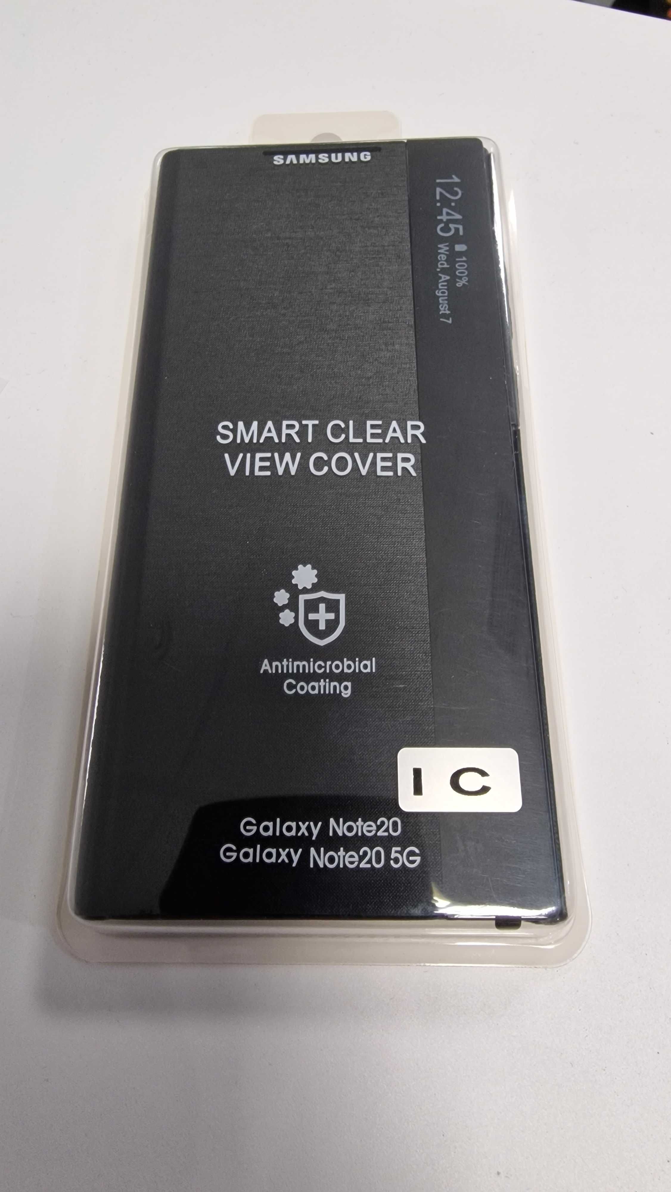 Smart Clear View Cover - Samsung Galaxy Note 20 (5G) [NOVA! Selada]