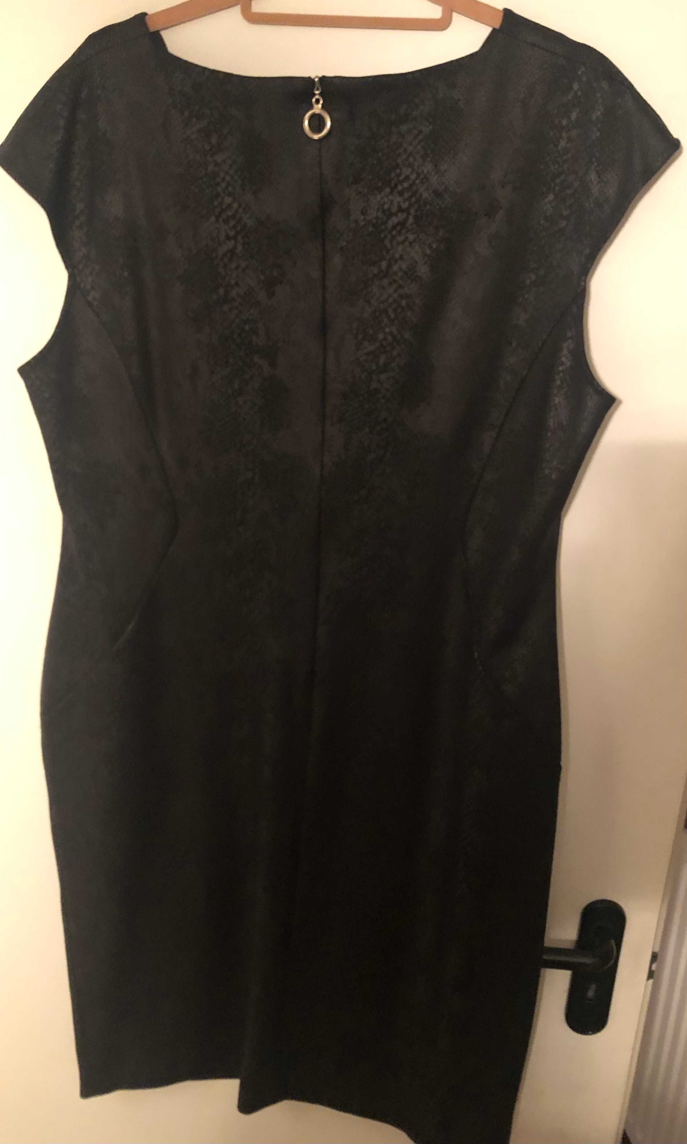 Sukienka czarna wieczorowa rozmiar 46 XL