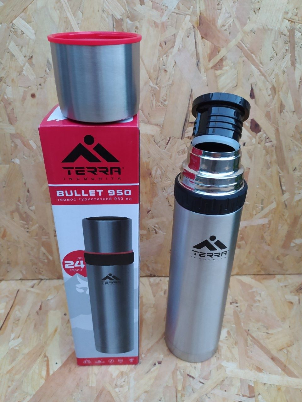 Термос Terra Incognita Bullet 950 ml