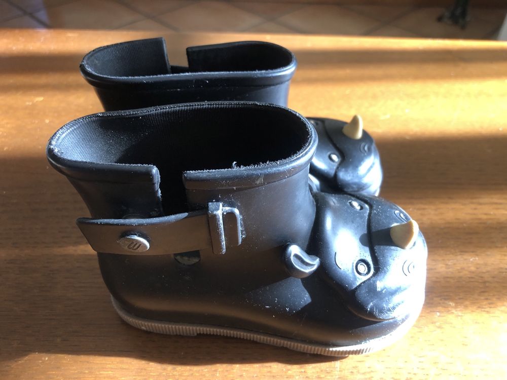 Botas de agua mini melissa