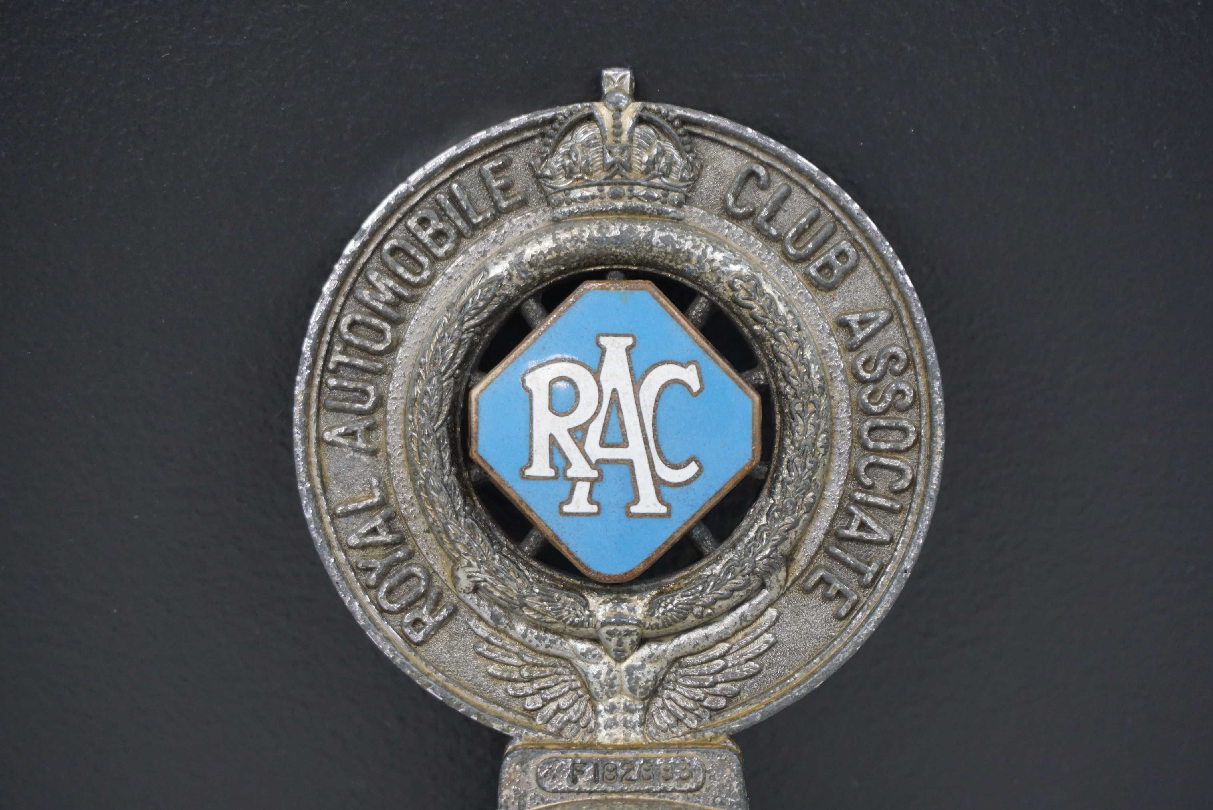 Royal Automobile Club emblemat znaczek lata 30te