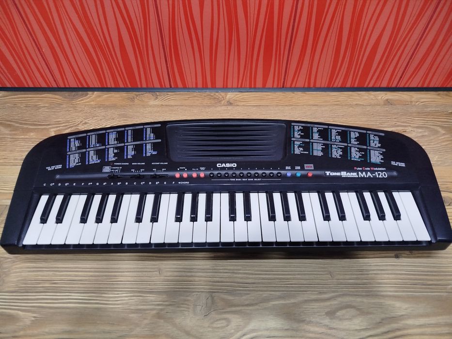 Casio MA-120, keyboard do nauki