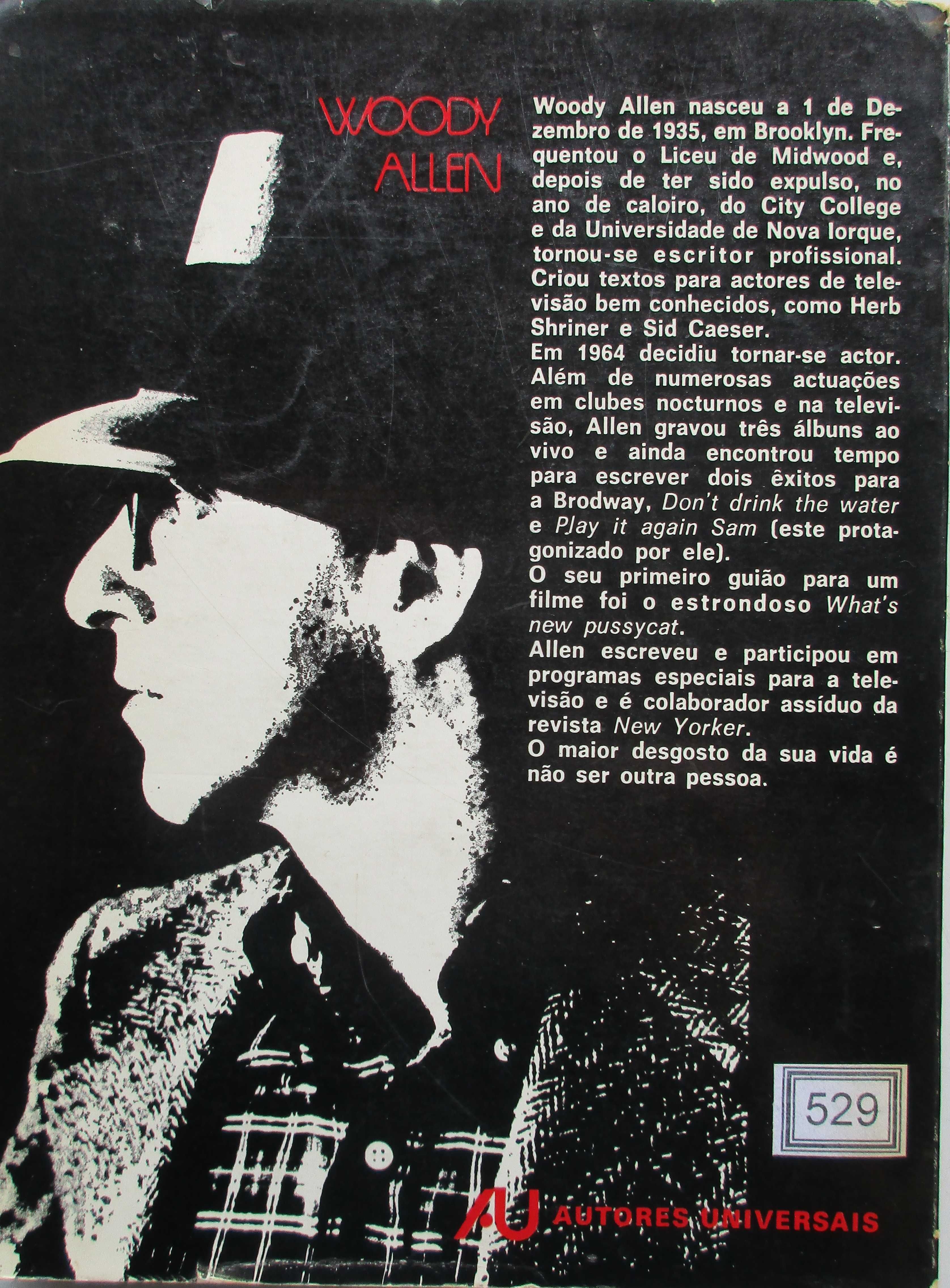 Woody Allen - - - Sem Penas - - - - - Livro