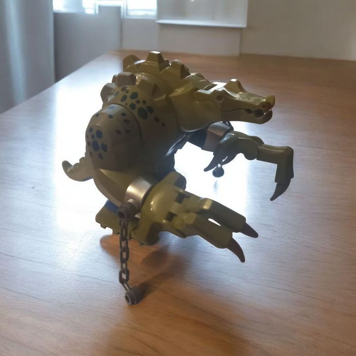 Крокодил с цепями Лего