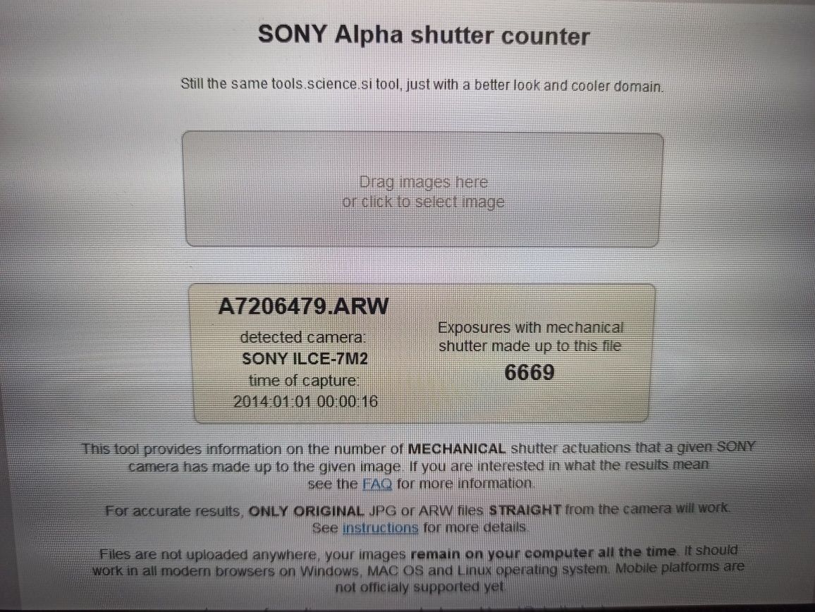 Aparat pełnoklatkowy Sony A7II niski przebieg 6669