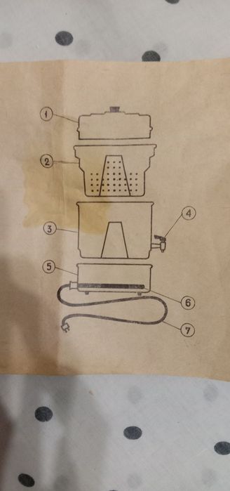 Соковарка алюминиевая