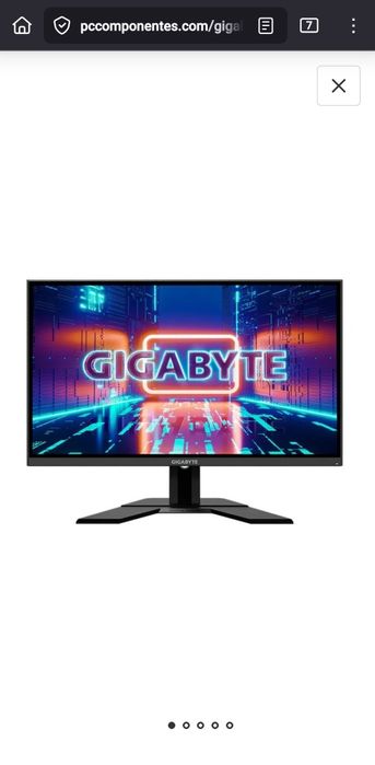 Monitor Gigabyte G27Q Gaming 31.5" LED IPS QuadHD 165Hz FreeSync