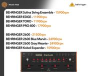 BEHRINGER Edge Toro PRO 800 Solina String Ensemble 2600 Blue Gray
