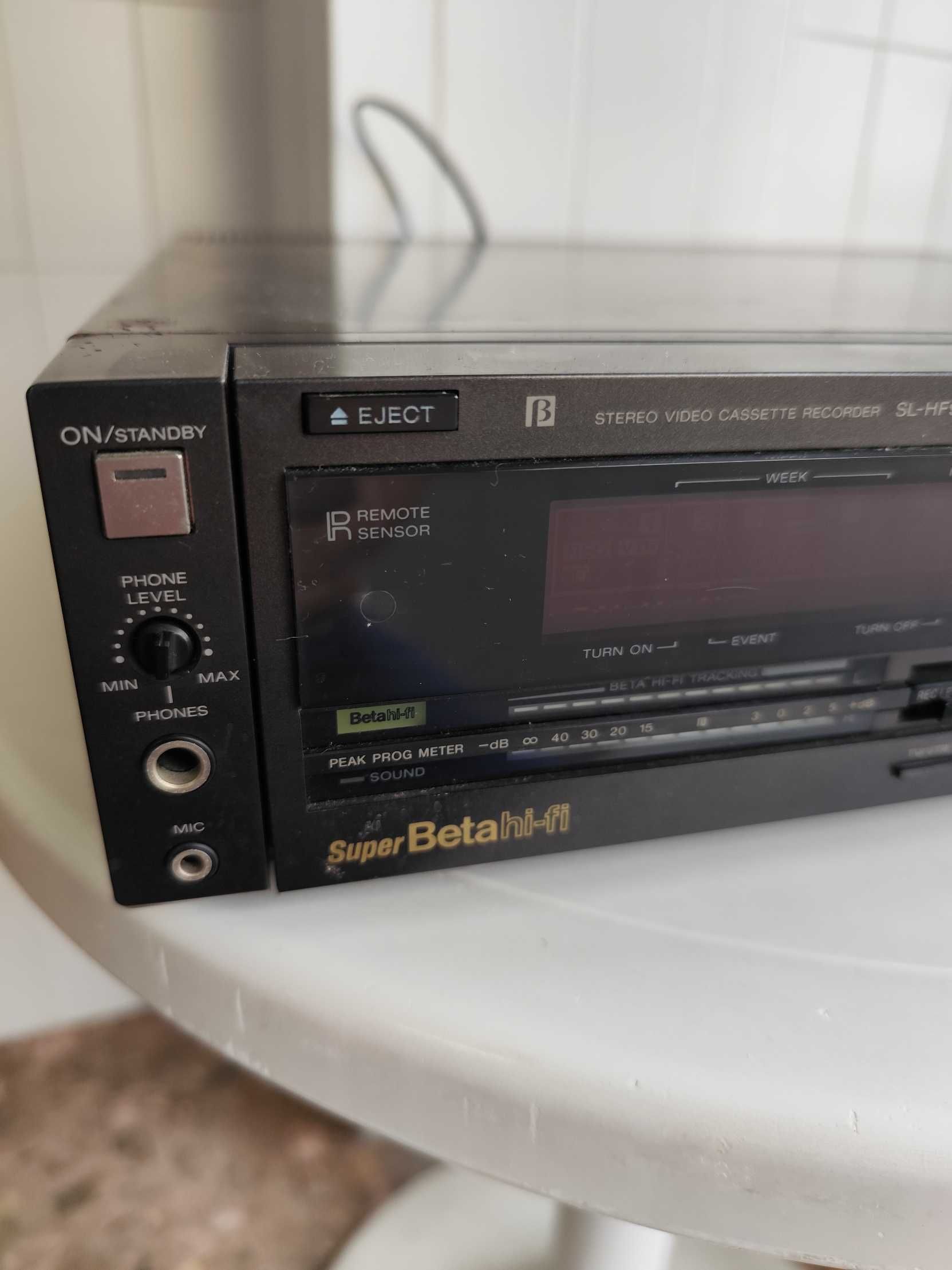 Vídeo VCR Beta Sony