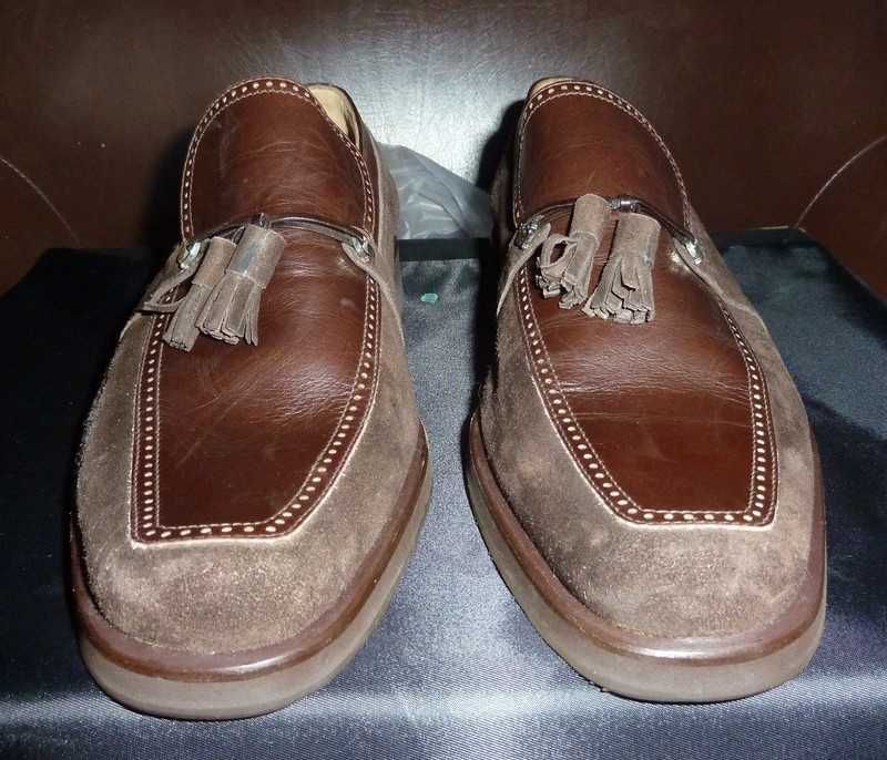 Sapatos novos com pequeno defeito Moreschi 39.5 - SALDO