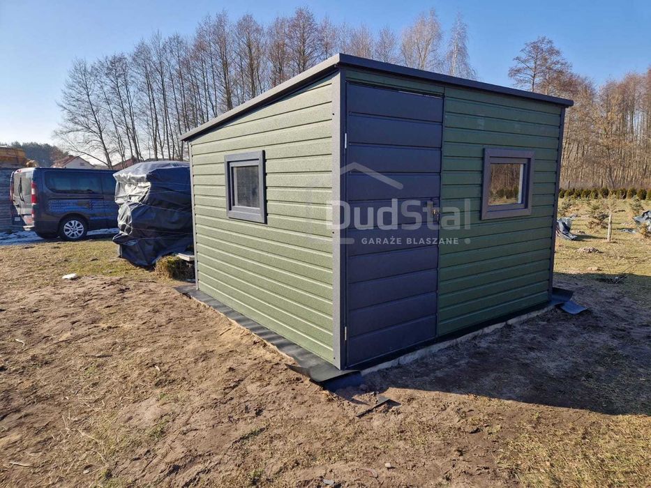 Domek ogrodowy 3x3 konstrukcja profil zamknięty ocynkowany