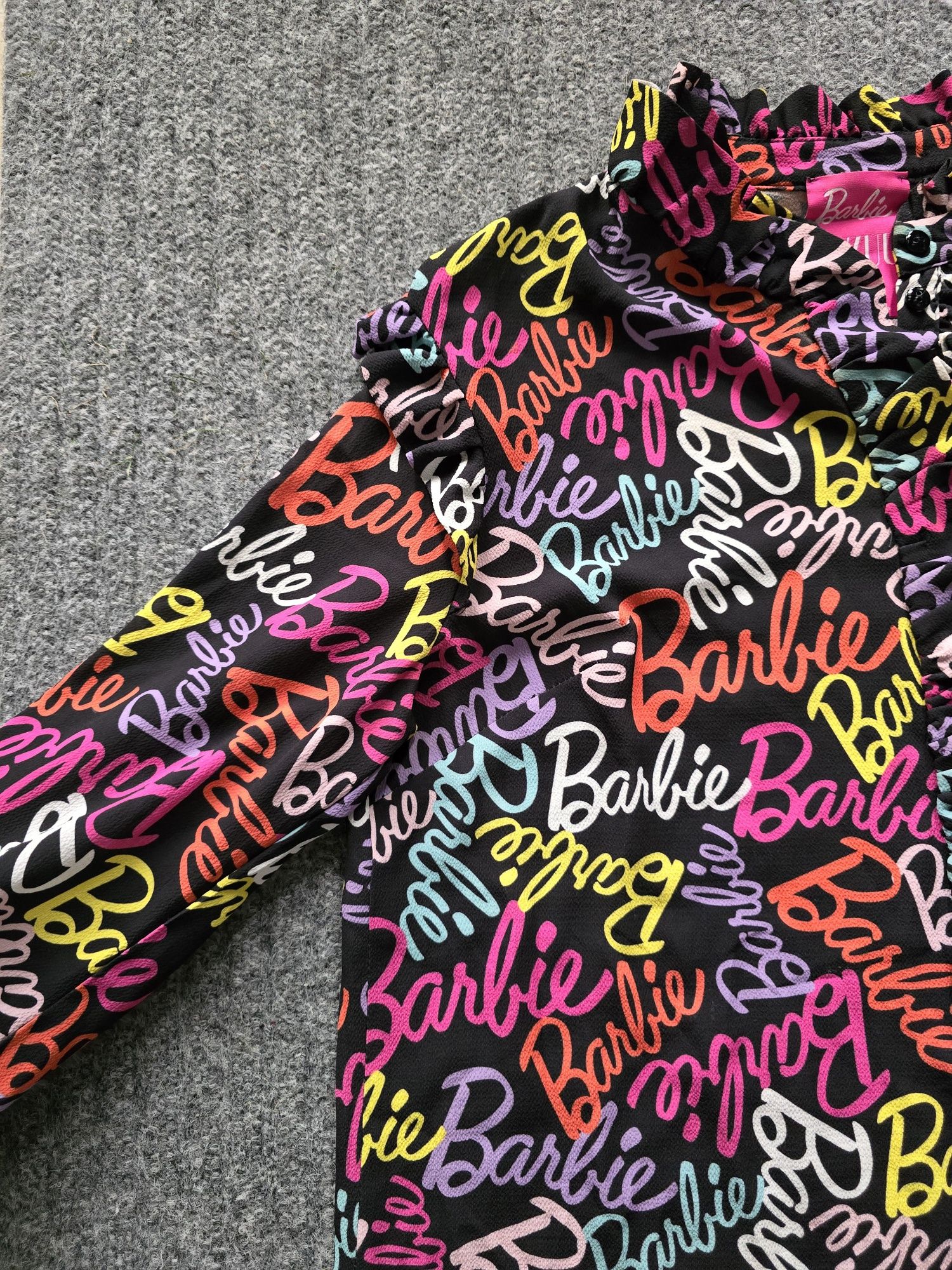 Kolorowa koszula oversizowa Bizuu Barbie S