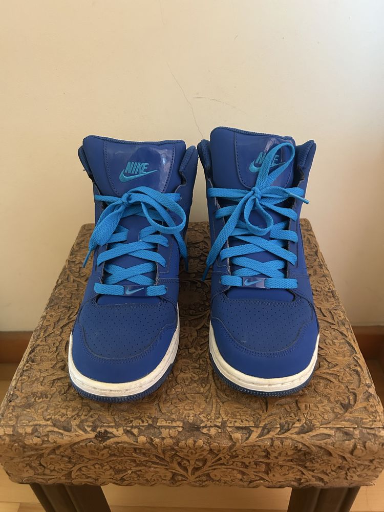 Tenis bota Nike azuis