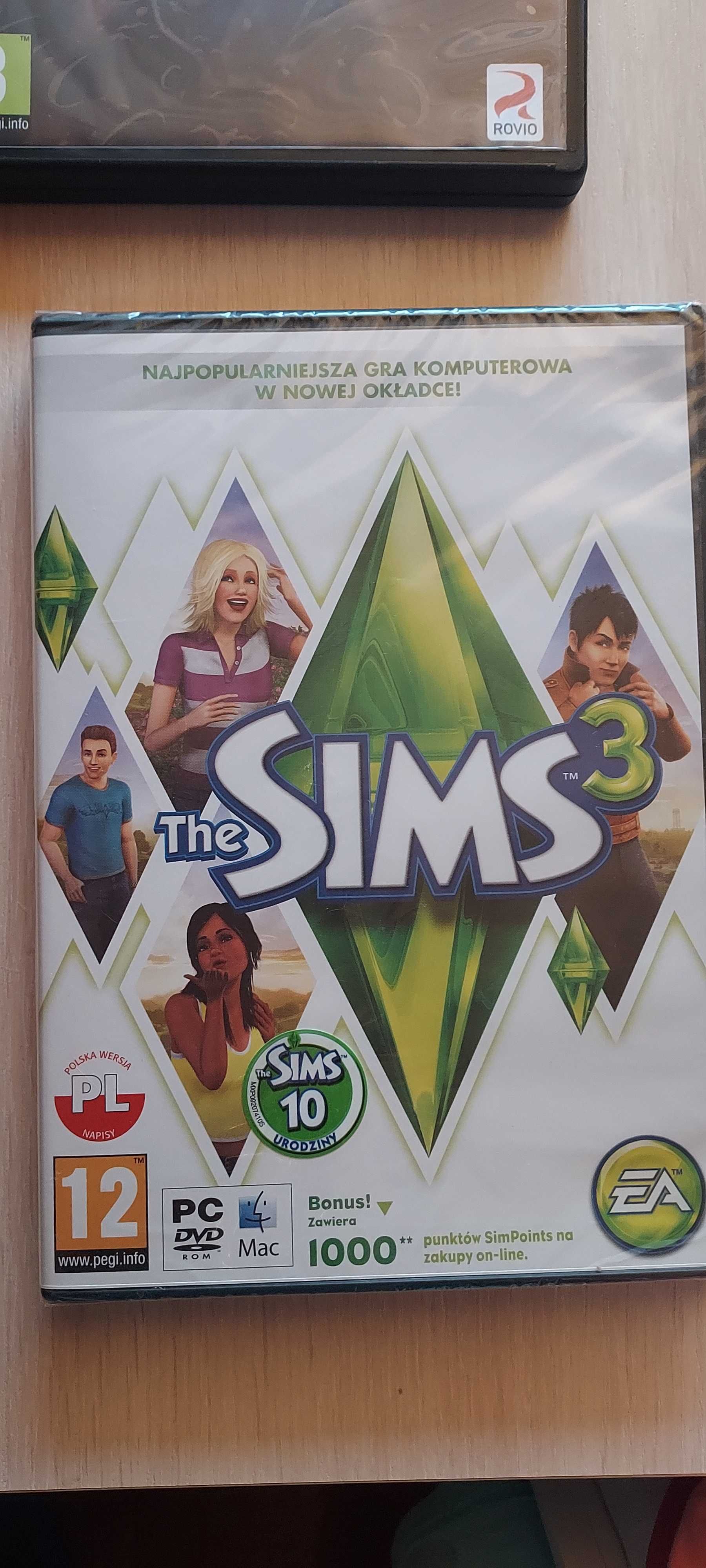 Gra Sims i Angry Birds