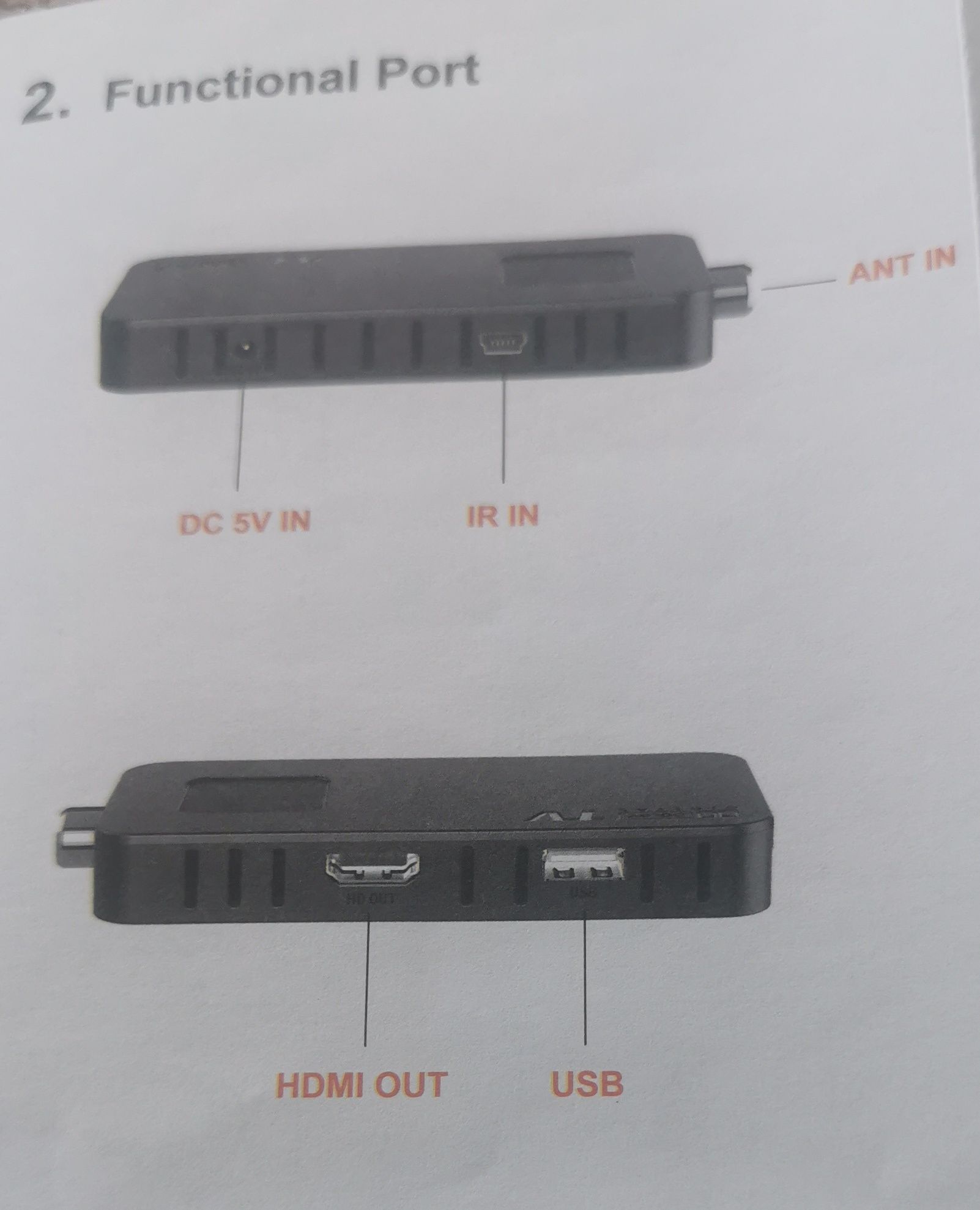 Komplet do odbioru cyfrowej telewizji naziemnej DVB-T2 HEVC HDMI