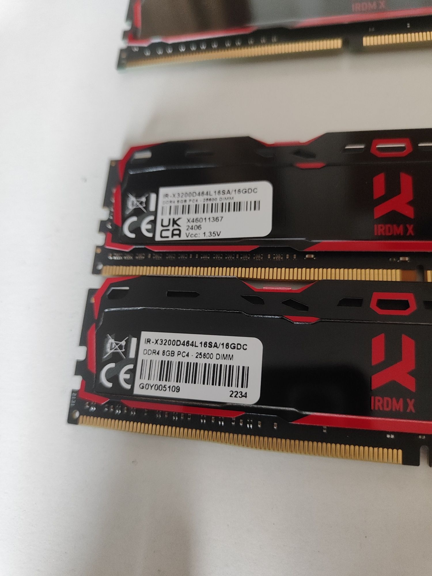 Pamięć RAM GoodRam IRDM X DDR4 16GB (4 x 8GB) 3200 CL16