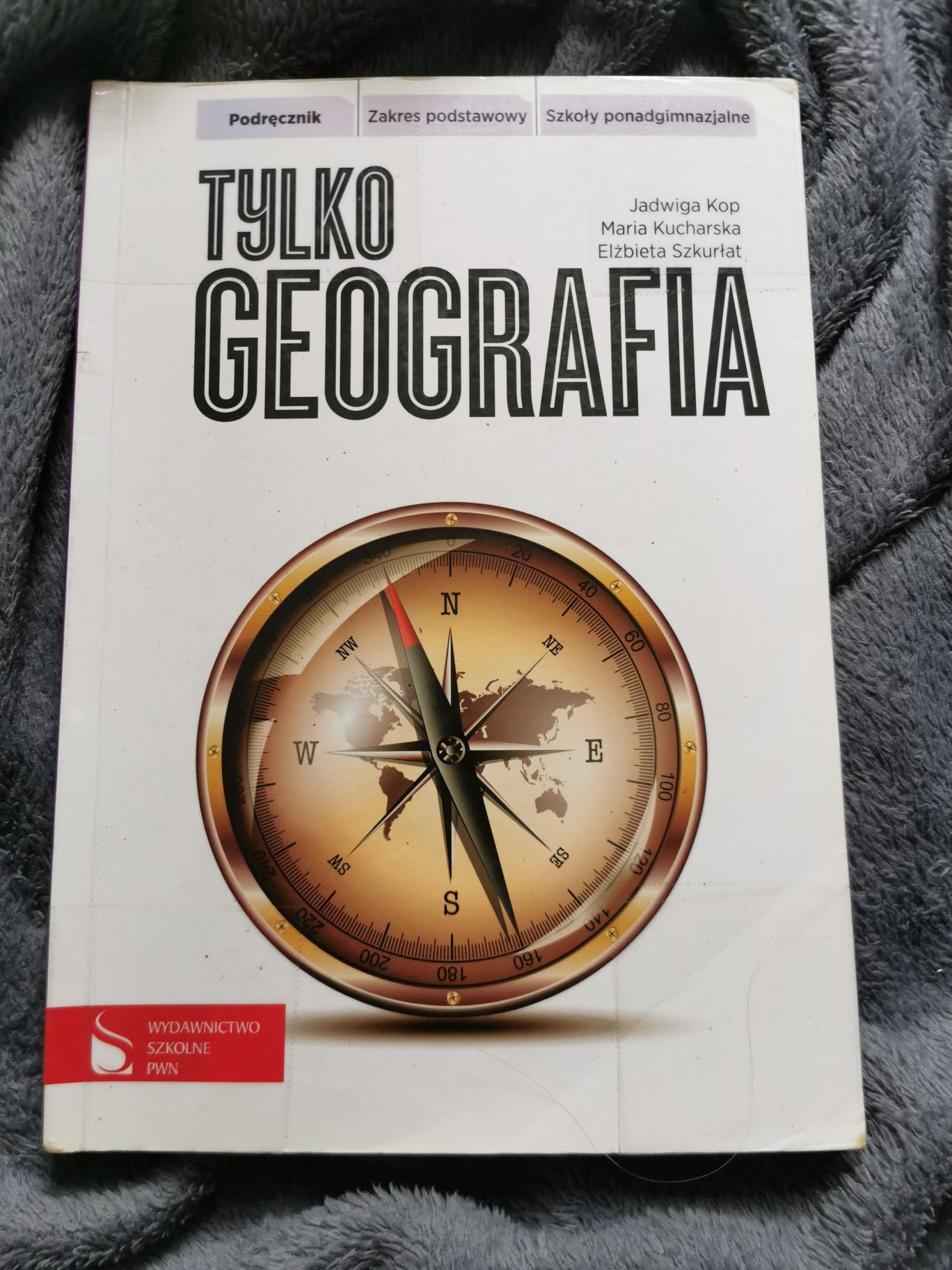 Tylko geografia podręcznik  PWN