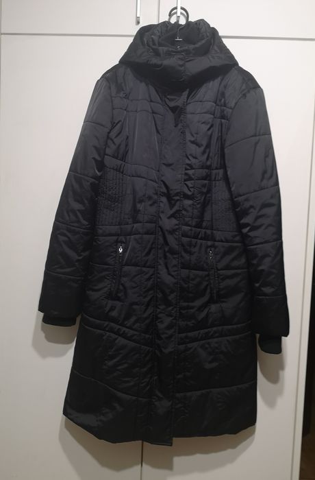 Zimowa, długa kurtka /płaszcz Perso rozm L