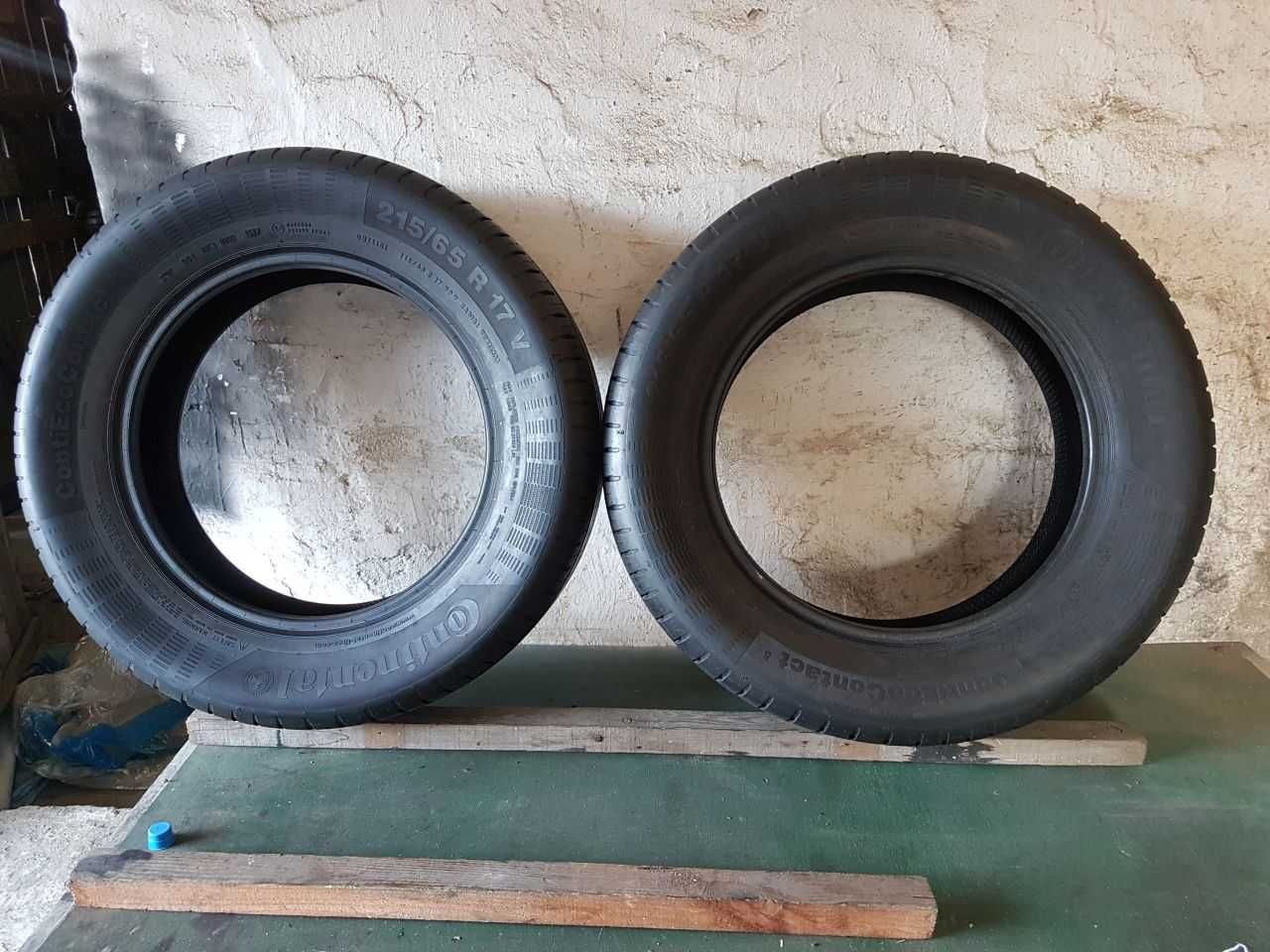 Dwie Opony letnie 215/65R17 6,8mm Continental ContiEcoContact 5