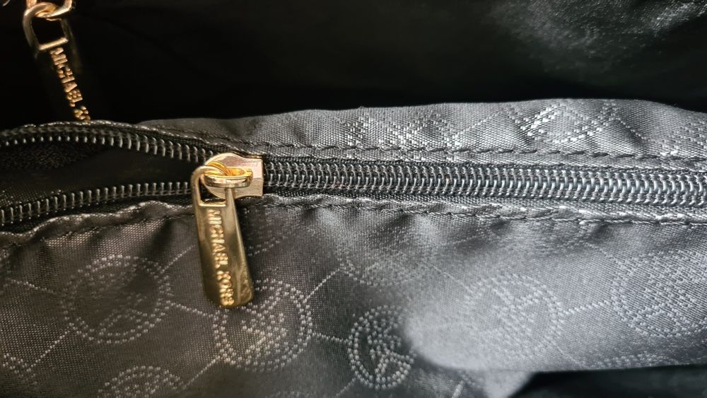 Жіноча сумка шопер шкіряна Michael Kors  коричнева велика