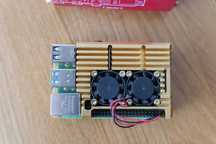 raspberry pi 4B 4GB + obudowa chłodząca
