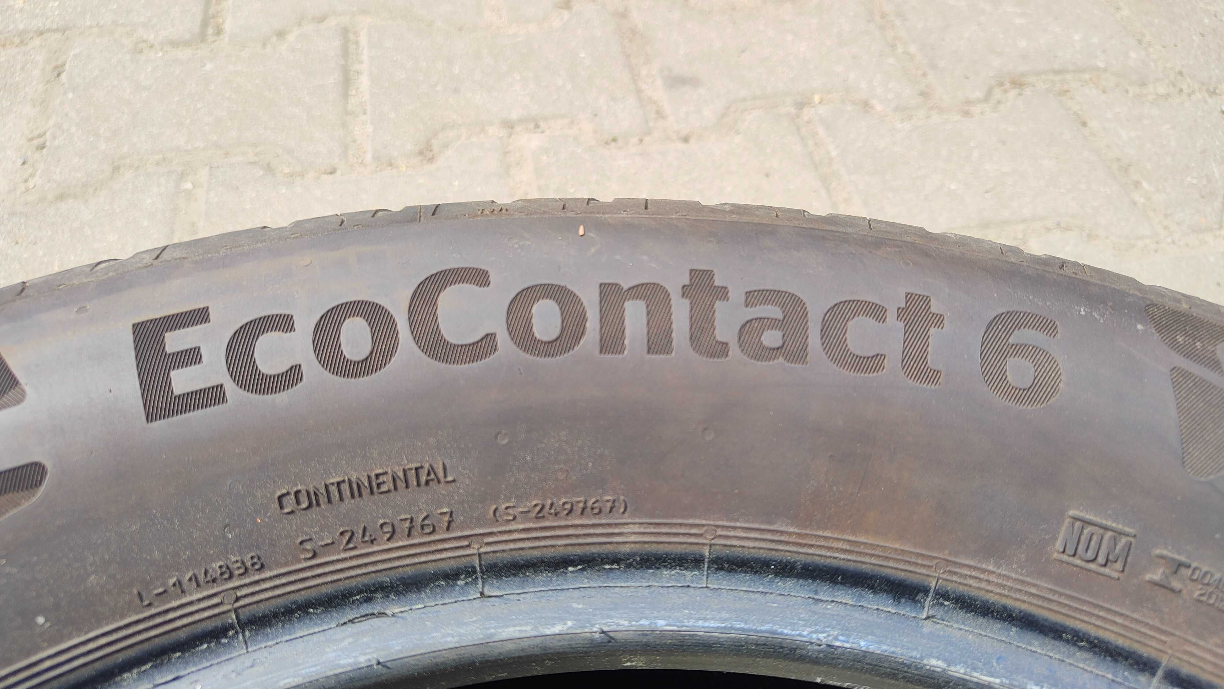 4x 235/55R18 Continental EcoContact 6 Lato Używane FV Siedlce