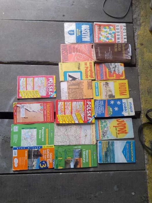 stare mapy samochodowe