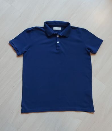 Koszulka polo t-shirt dla chłopca granatowa Zara 11-12 lat, r. 152