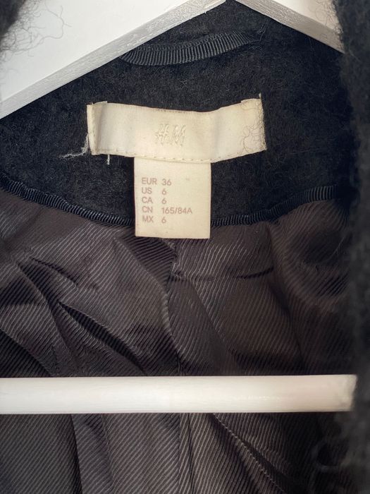 Зимове  жіноче вовняне пальто H&M, 36/S розмір