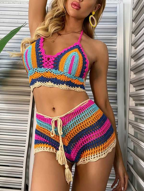 Biquini de crochet