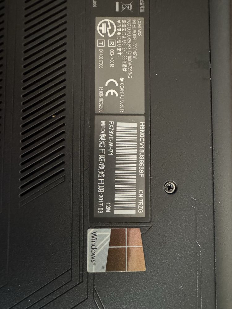 Ноутбук Asus ROG Srix