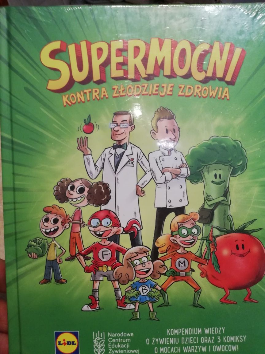 Książka z Lidla Supermocni kontra złodzieje