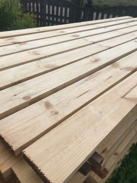 Deska 2,5 x 10 drewno sosnowe