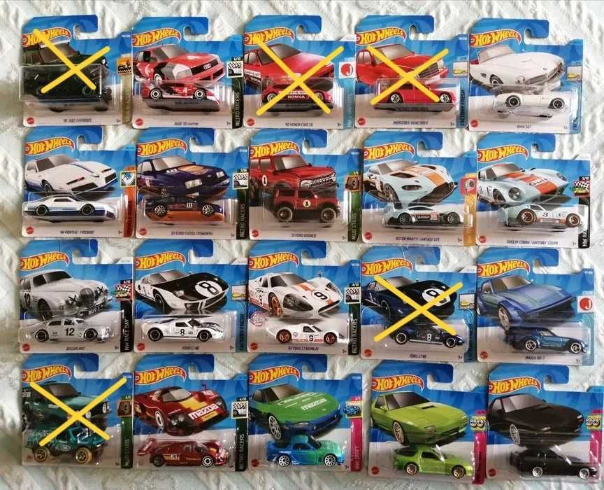 Hot Wheels Novos
