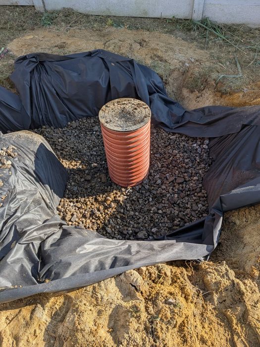 Odwodniania drenarskie wody deszczowej