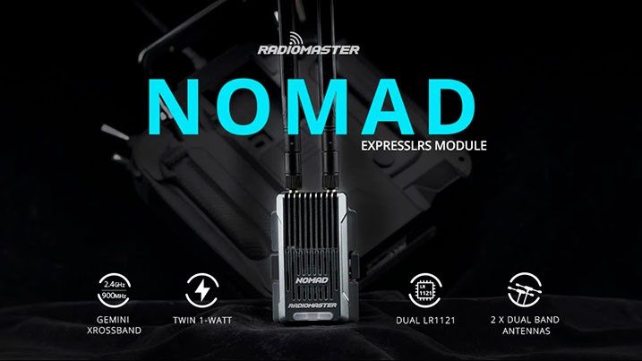 Передавач (TX) RadioMaster Nomad Dual