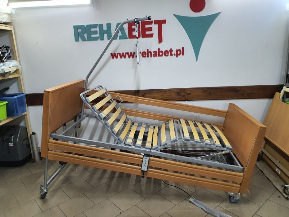 Łóżko rehabilitacyjne medyczne szpitalne 24H dowóz montaż