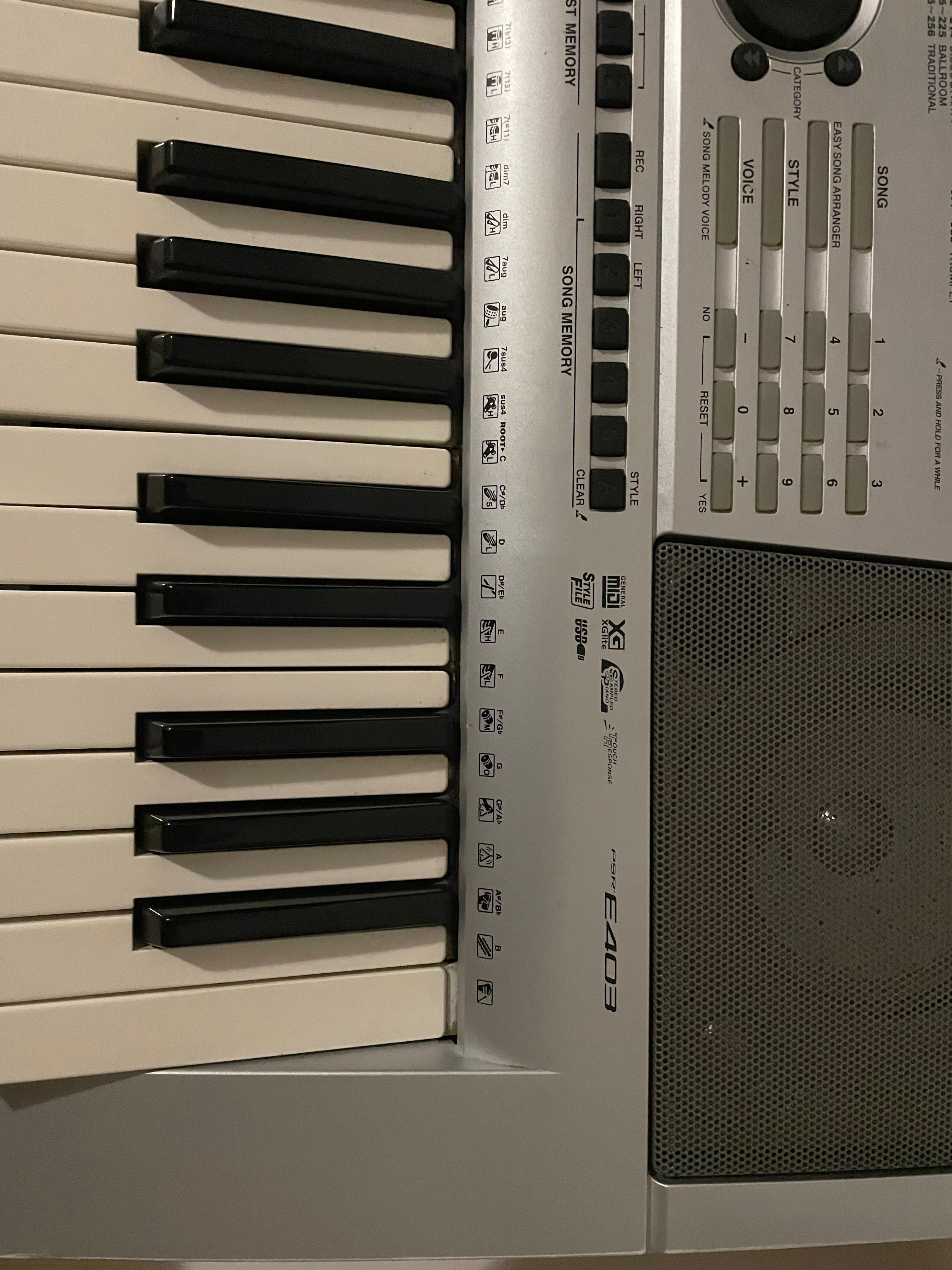 Teclado Yamaha PSR