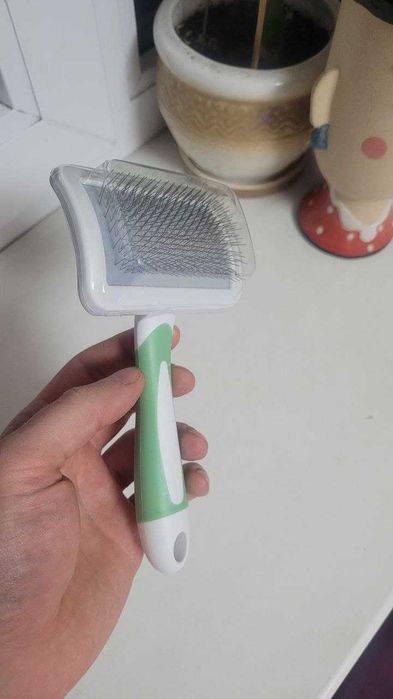 Расческа для груминга, пуходерка новая