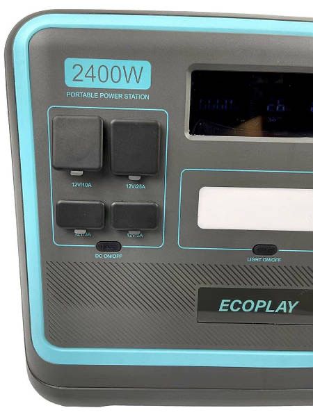 Зарядні станції EcoPlay P2400 ecoflow екофлов