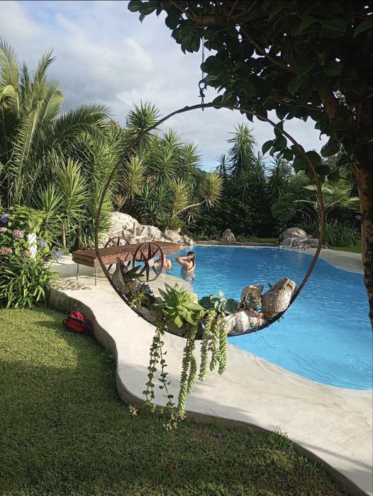 Casa rustica em ambiente natural
