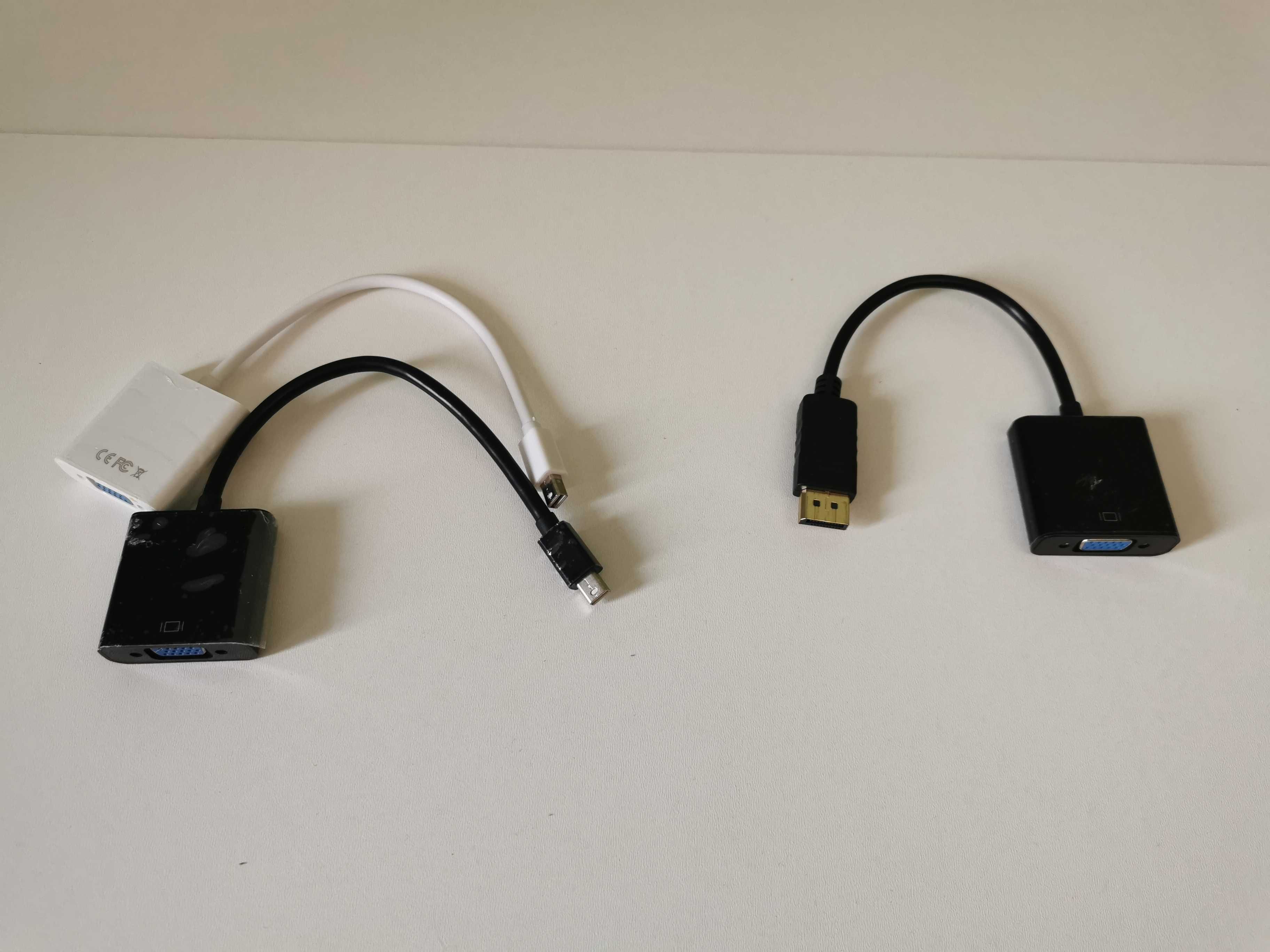 Адаптер  HDMI-VGA  mini dp-vga  dp-hdmi mini dp-hdmi dvi