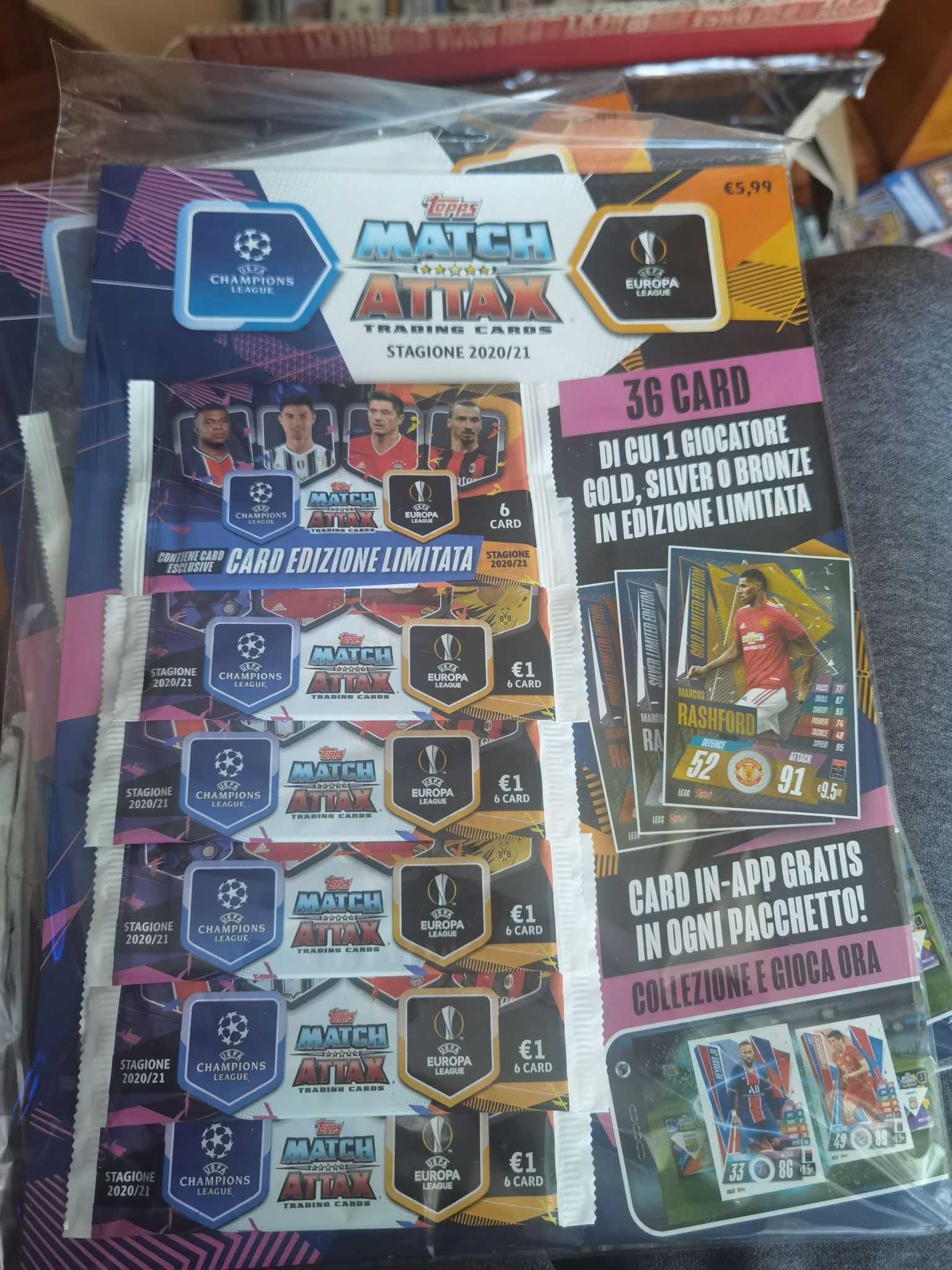 Match Attax packs