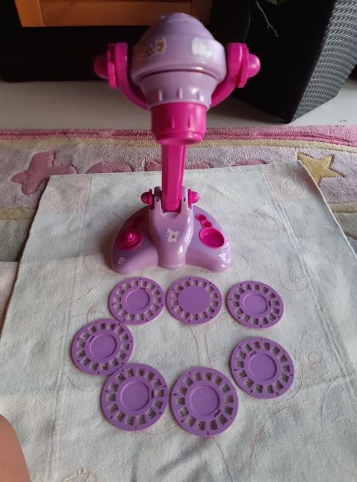 Projector com discos para desenho