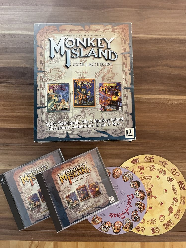 Monkey Island Collection Box 1+2+3 PC