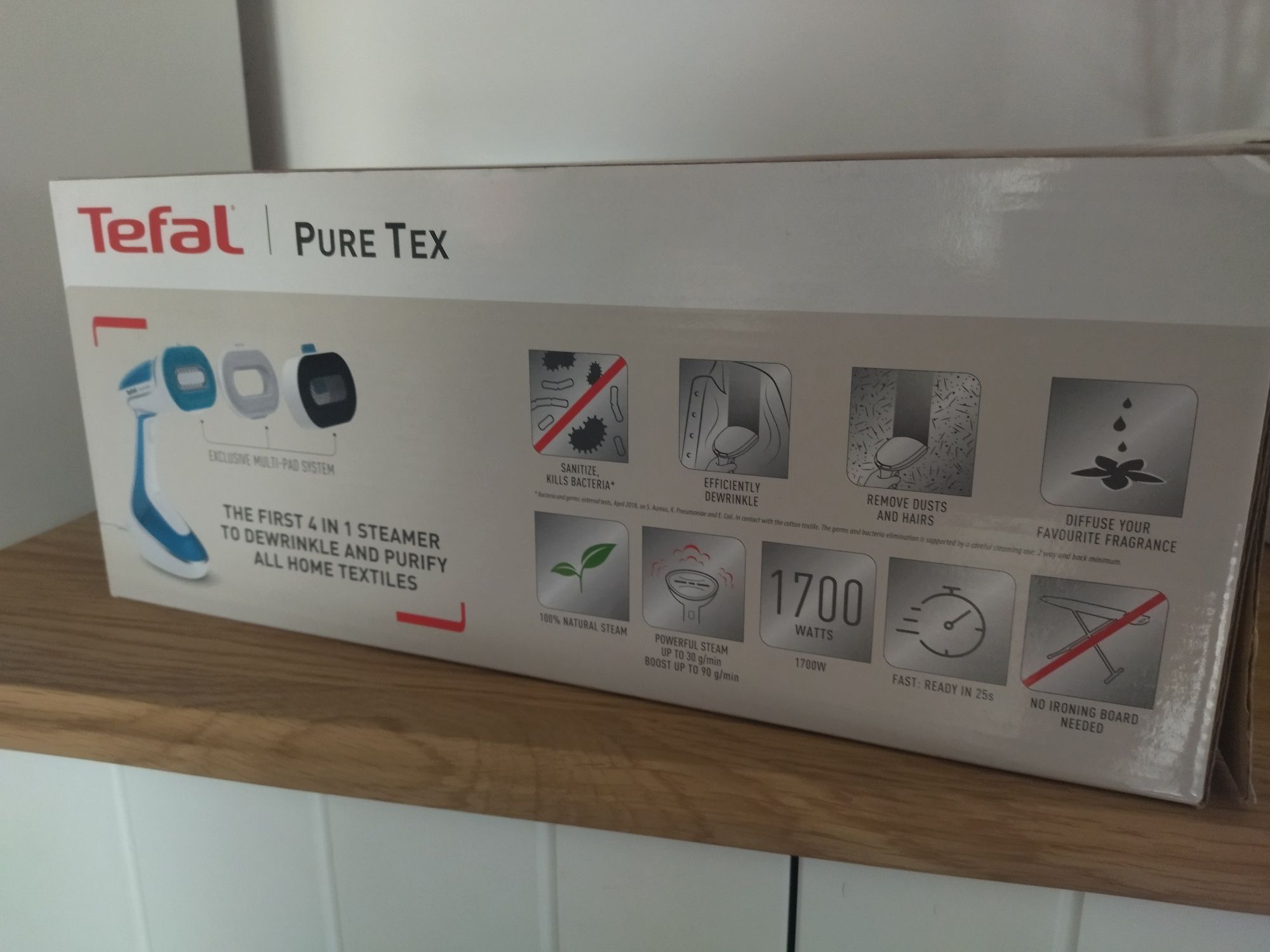 Parownica do ubrań Tefal Pure Tex 4 w 1