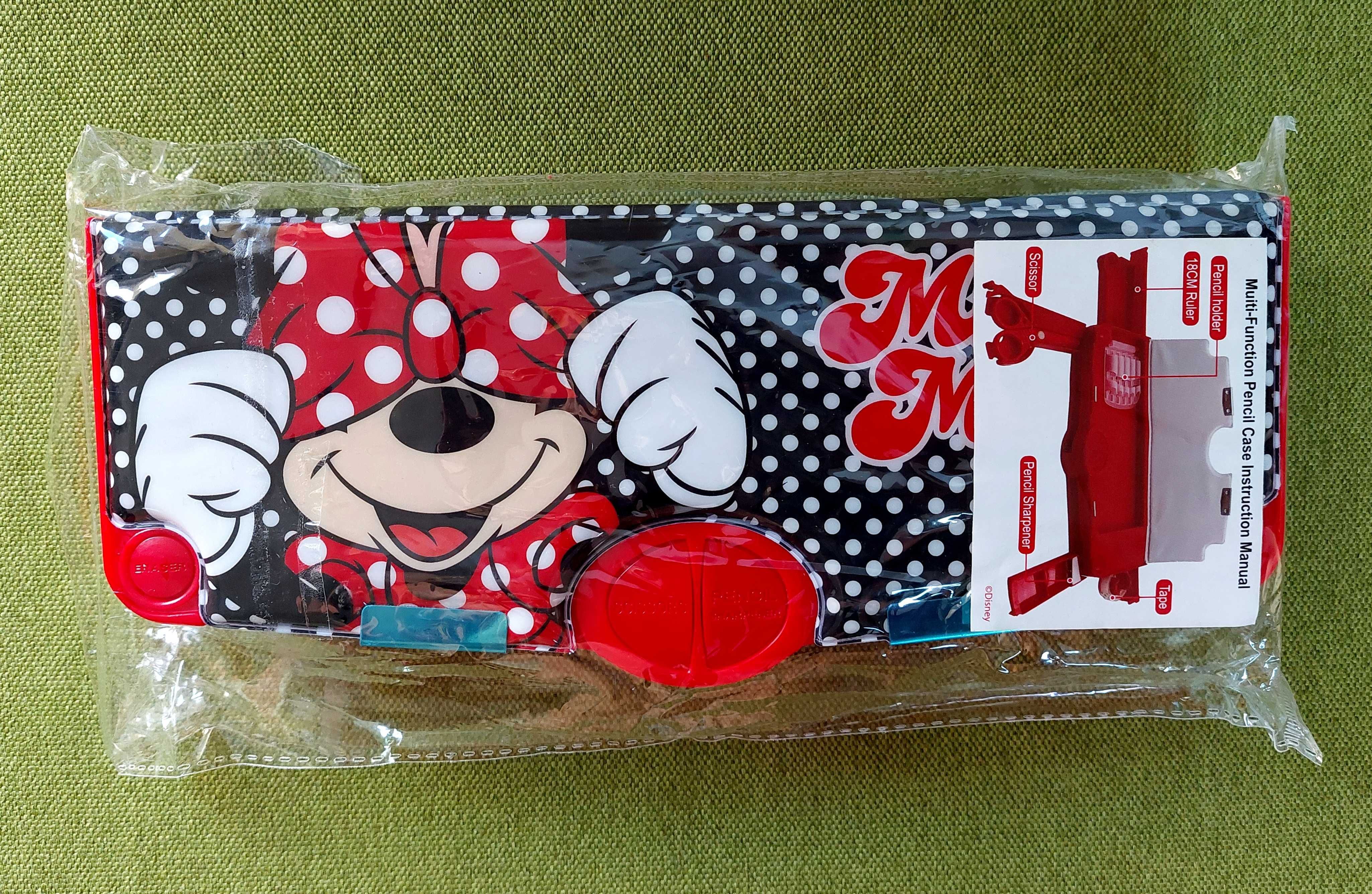 Piórnik Disney Myszka Minnie 5 schowków - super gadżet NOWY