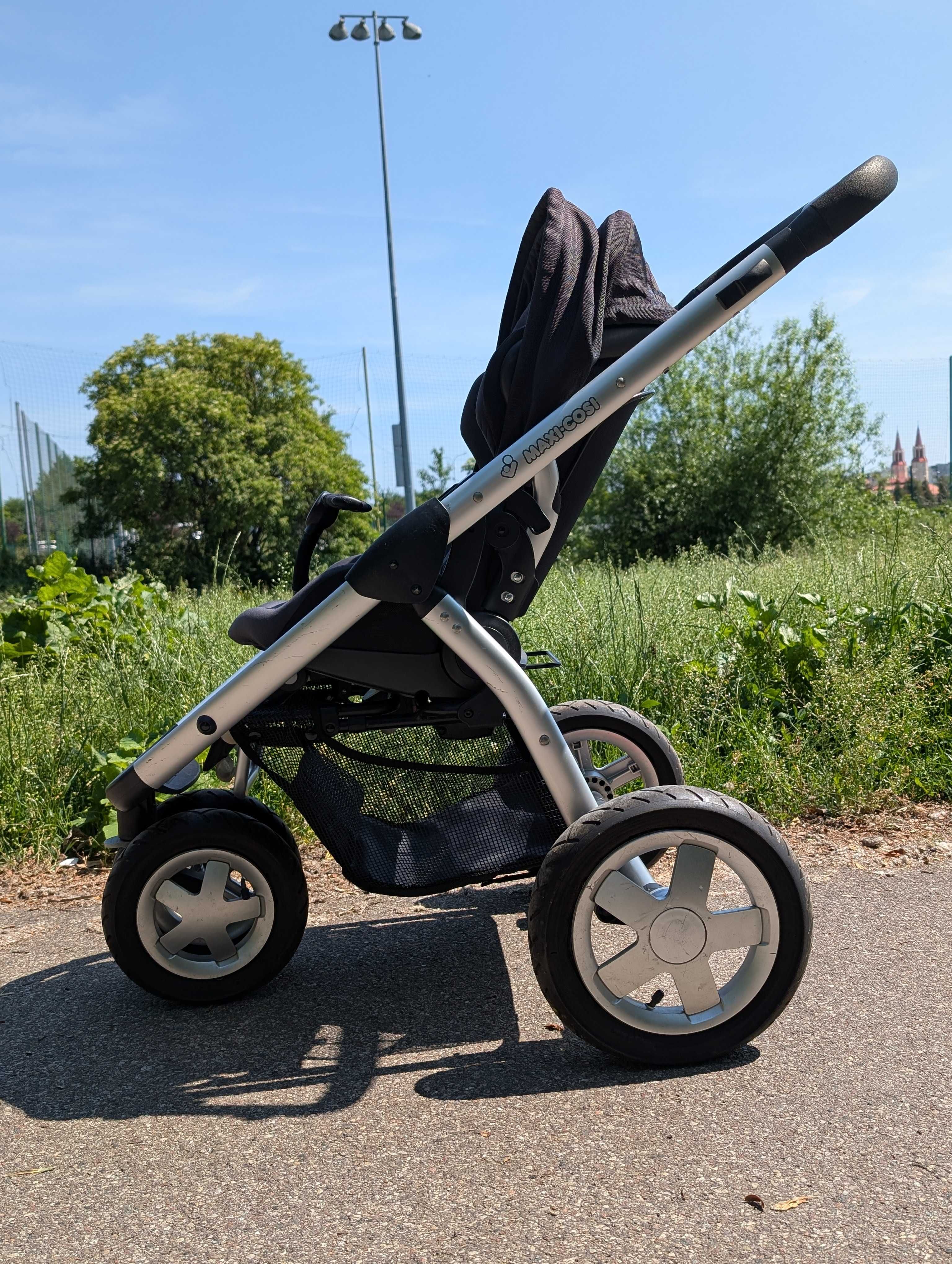 Wózek dziecięcy Maxi Cosi Mura 3, gondola i spacerówka,