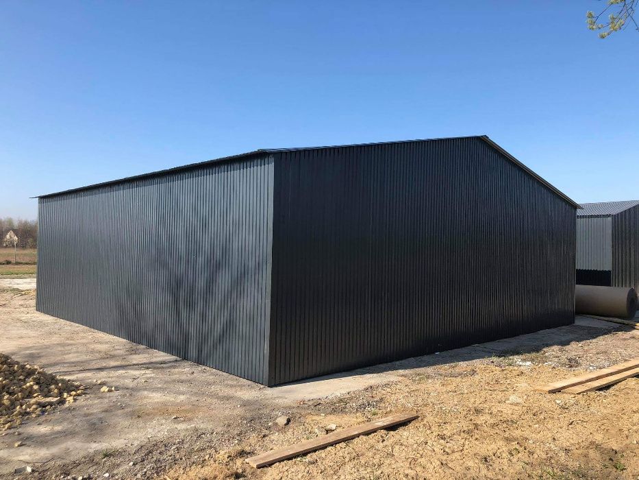 Magazyn gospodarczy ze stali HALA stalowa KONSTRUKCJA ze stali WIATA